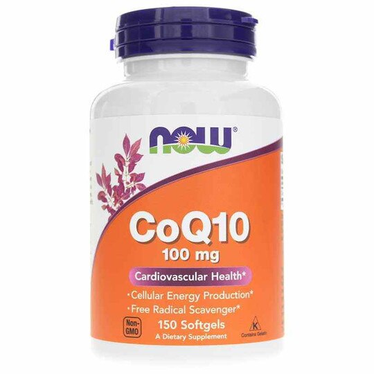 CoQ10 100 Mg Softgels, NOW